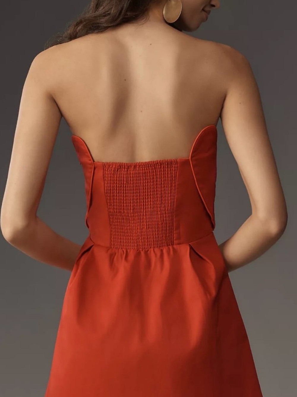 FARM Rio x Anthropologie Strapless Sweetheart Mini Dress, Size Small, NWT - Picture 4 of 4